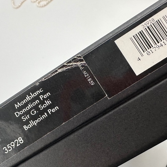 Montblanc Sir Georg Solti Ballpoint pen and Bridge Playing Cards NIB - Picture 3 of 16